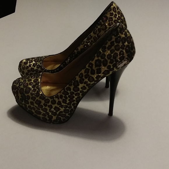 Glitter Leopard heels ! - Picture 3 of 9